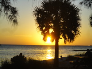 Sunset at Ft Zach, Key West, FL