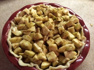 Mom's Apple Cream Pie Recipe