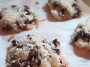 Chocolate Pecan Coconut Cookies