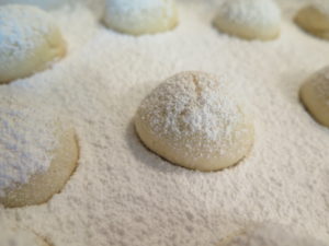 Key Lime Snowball Cookies