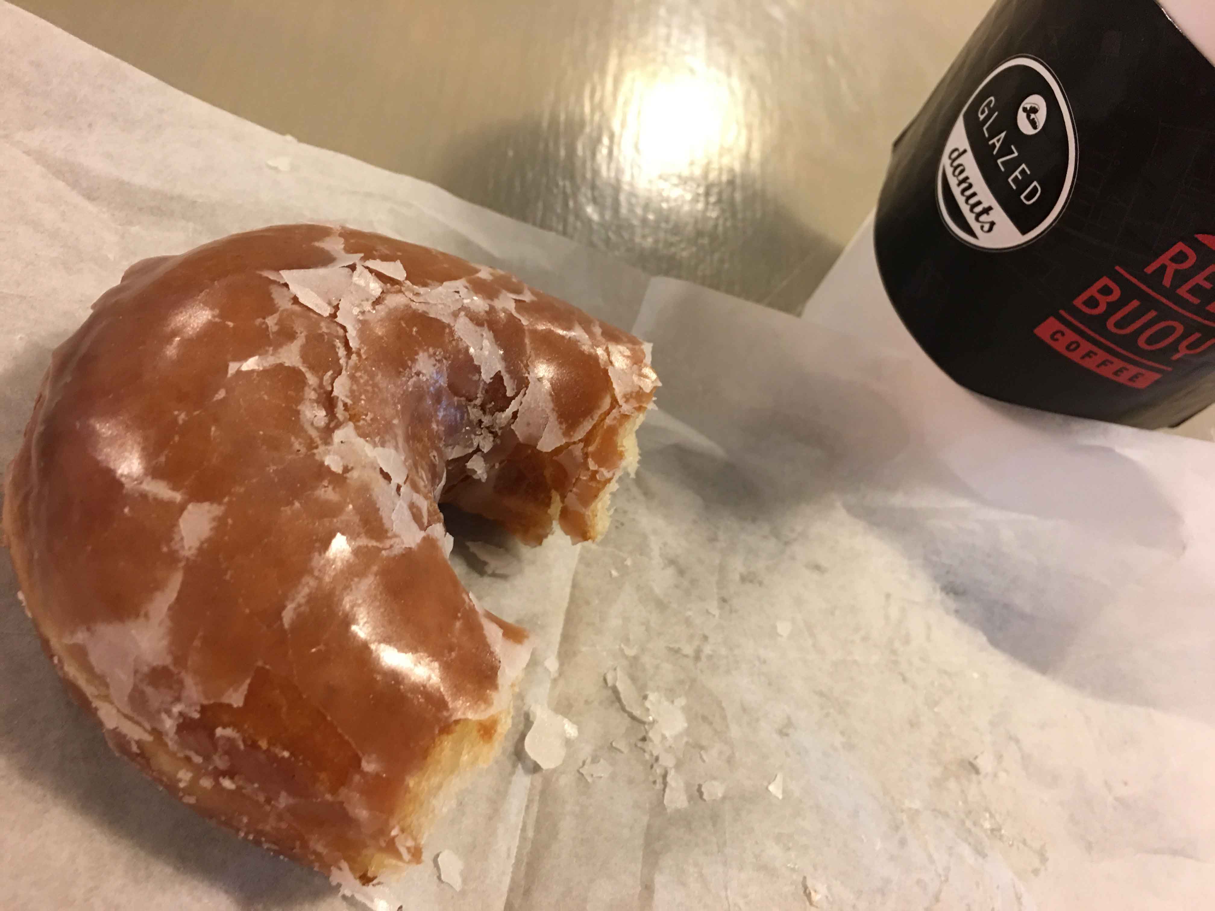 Glazed Donuts & Red Buoy Coffee a Perfect Start to the Day