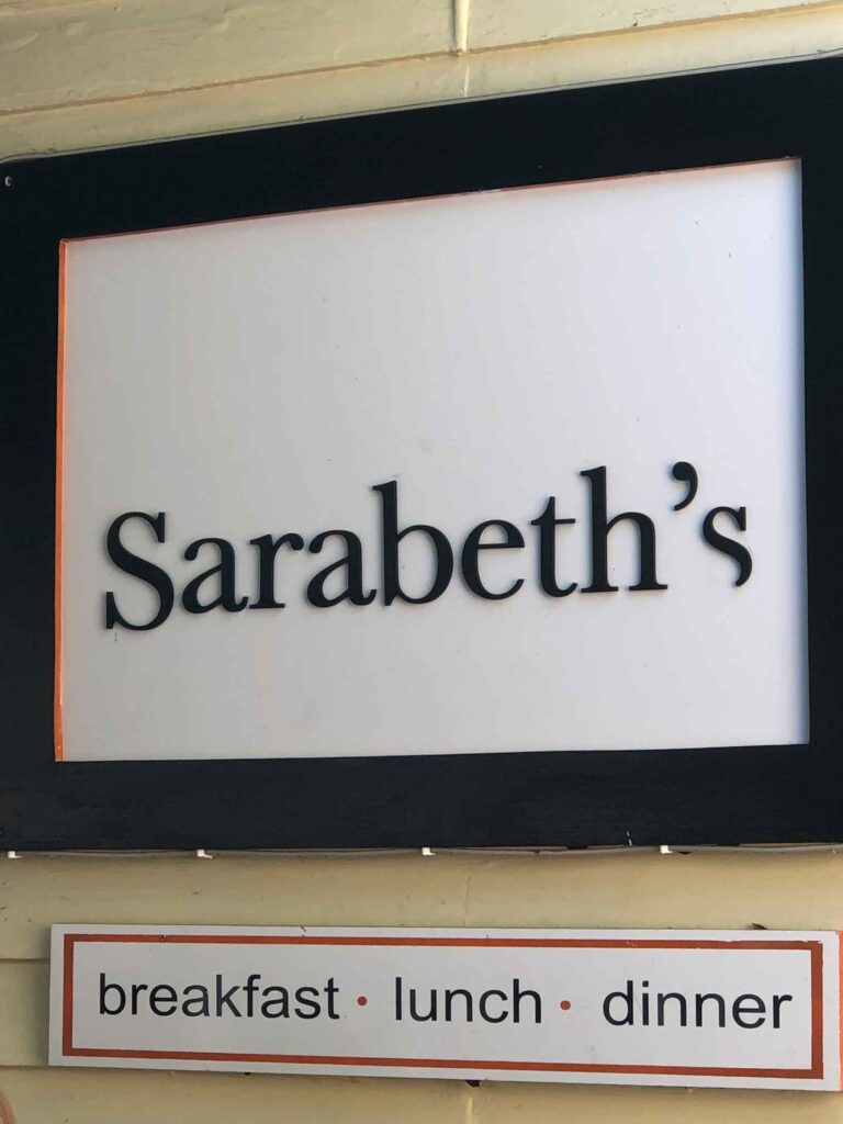 sarabeth's key west sign