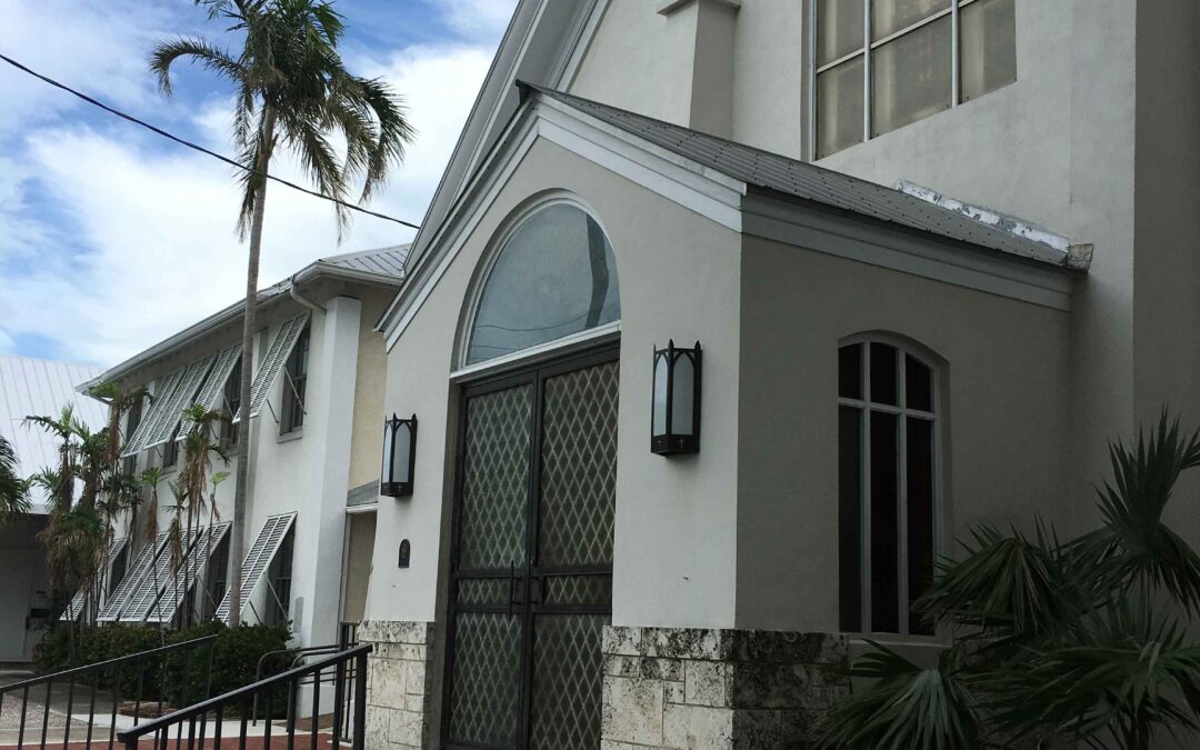 The Key West Church Built Completely Around Another Church