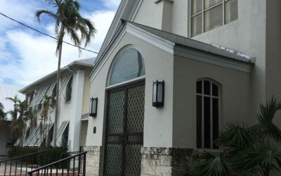 The Key West Church Built Completely Around Another Church
