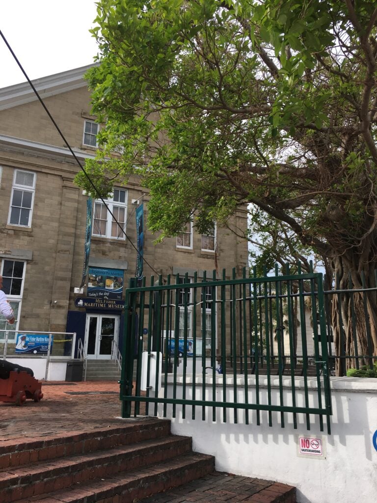 Front view of the Mel Fisher Museum
